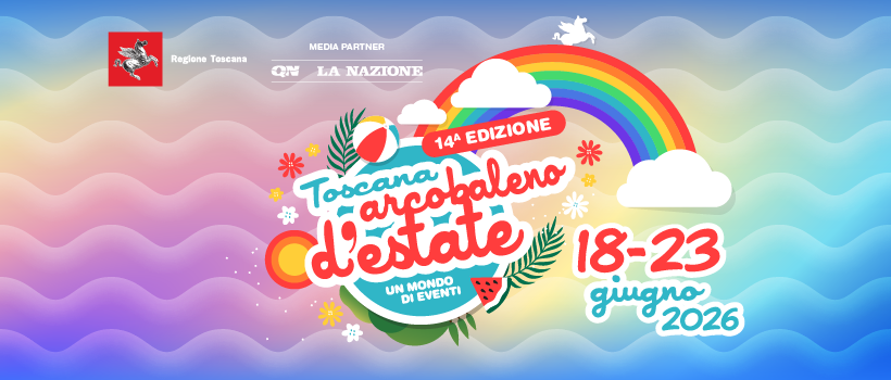 Torna Toscana Arcobaleno d’Estate, tutti gli eventi dal 18 al 23 giugno